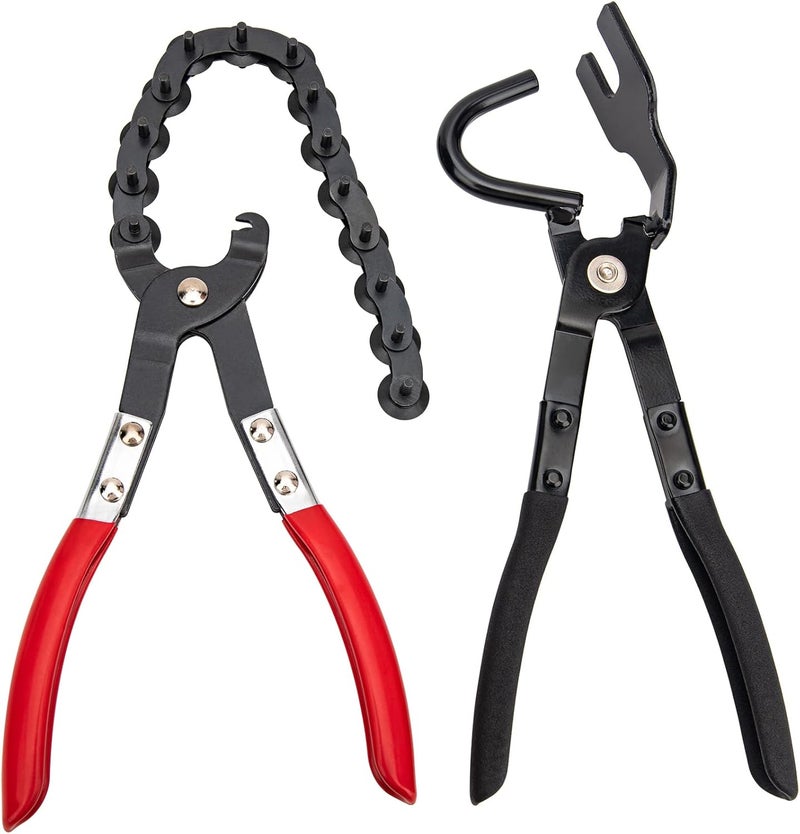 9TH SHOP Exhaust Pipe Cutter Tool and Hanger Removal Pliers - Effortlessly Cut and Disassemble Exhaust Pipes - Perfect for Auto Repair - Image 1